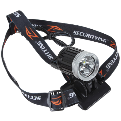 SecurityIng Waterproof Bicycle Headlight LED Lighting Headlamp